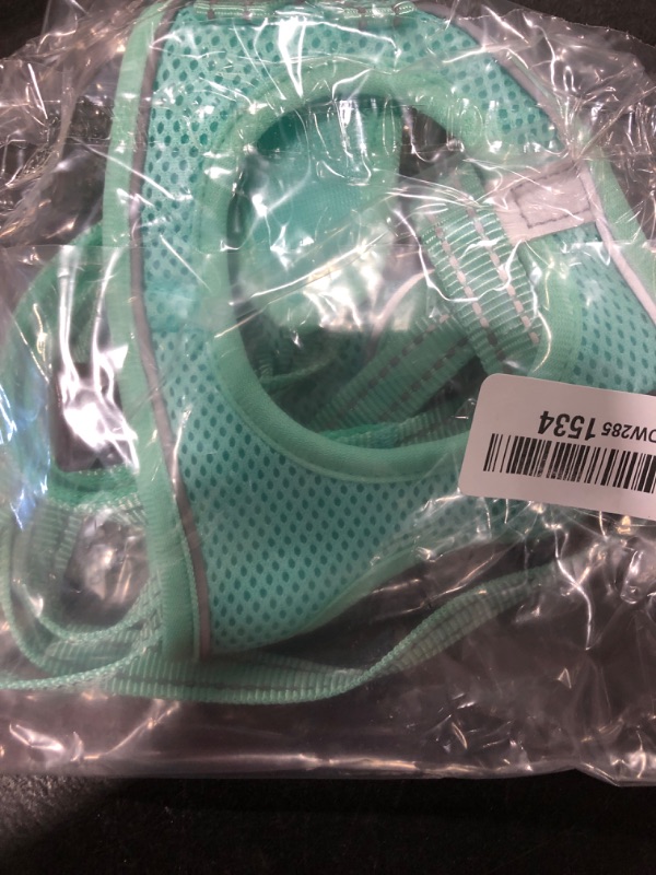 Photo 1 of Dog Harness with Leash Set, No Pull Adjustable Reflective Step-in Puppy Pet Vest Harnesses for Small Medium Large Dogs and Cats,Green XS