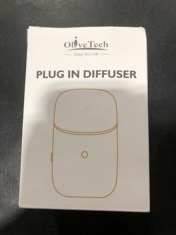 Photo 1 of OliveTech Plug in Oil Diffuser, Scent Diffusers for Home, Aroma Waterless Wall Fragrance Diffuser, Hotel Collection Diffuser, 2X 10ml Essential Oil Included