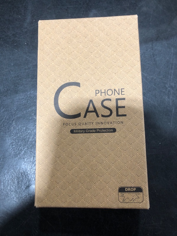 Photo 1 of JGS for iPhone 13/14 Case, 6.1", Military Grade 3 in 1 Heavy Duty Shockproof/Drop Proof Case with 2 Tempered Glass Screen Protector (13-Black Green-Clip)