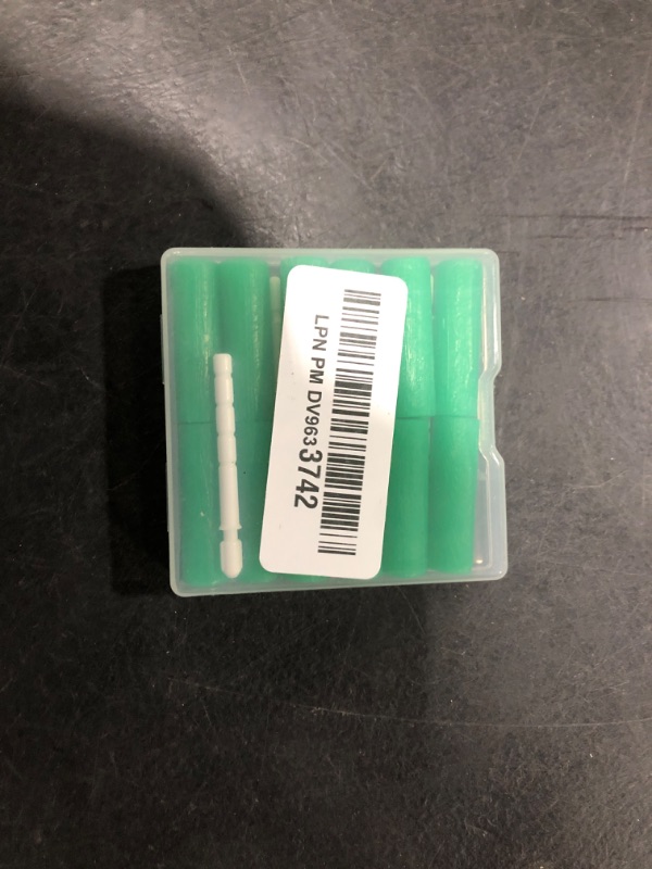 Photo 1 of Aligner Chewies, 12-Pack Medical Grade Silicone Orthodontic Chompers Aligner Trays Seaters Chewies for Invisalign Aligners(Green)