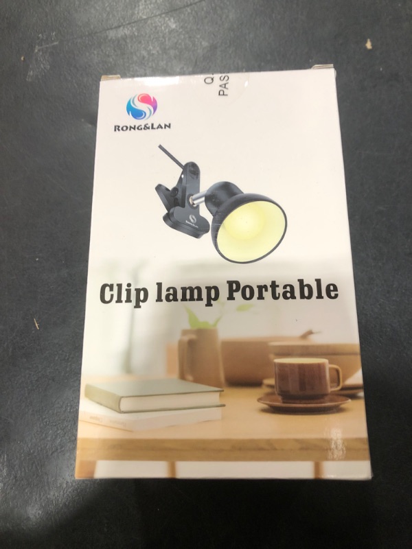 Photo 1 of Sun-Rising Clip lamp,360° Rotation Clip on Lamp Portable Book Reading Light,Clamp on Desk/Table/Bunk Bed/Cupboard Home Lighting, (Desk lamp,Seven Colors for Your Choice) Black 2"