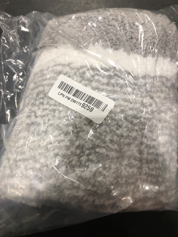Photo 1 of OLANLY Bathroom Rugs 24x16, Extra Soft and Absorbent Microfiber Bath Mat, Non-Slip, Machine Washable, Quick Dry Shaggy Bath Carpet, Suitable for Bathroom Floor, Tub, Shower (Small, Grey)