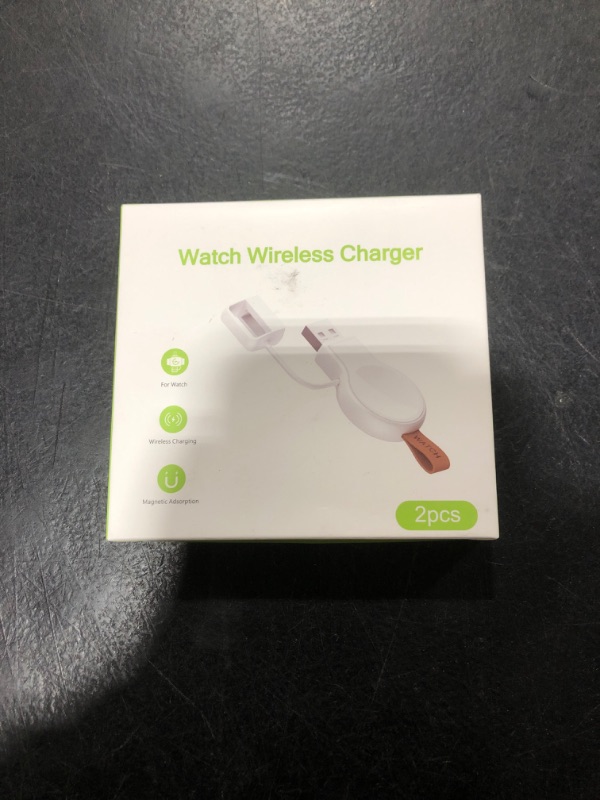 Photo 1 of ????? ???????? for Apple Watch Wireless Charger, Portable iWatch Charger, Travel Cordless Charger, Magnetic Wireless Charging Compatible for Apple Watch Ultra 10/9/8/7/6/5/4/3/2/1/SE