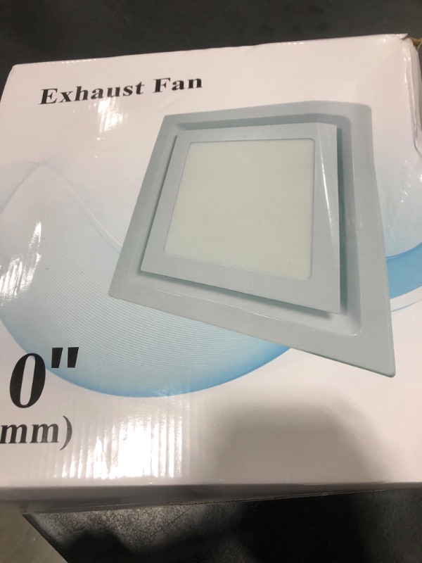 Photo 1 of Heromind Bathroom Exhaust Fan with Light, 12.16 in Vent Fan with Light 110 CFM 1.0 Sones, Bathroom Ceiling Exhaust Fan With Three Color Temperatures and 20w Light for Bathrooms, Toilets