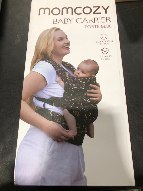 Photo 1 of Momcozy Baby Carrier - Ergonomic, Cozy and Lightweight Carrier for 7-44lbs, Effortless to Put On, Ideal for Hands-Free Parenting, Enhanced Lumbar Support, Purehug for Infant to Toddler, Khaki