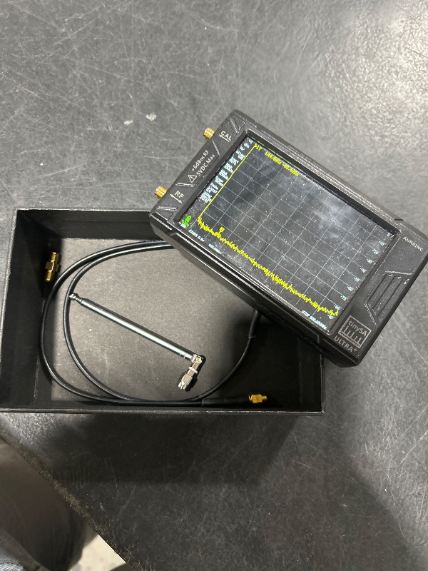 Photo 1 of AURSINC Tinysa Ultra+ ZS407 Spectrum Analyzer, 2025 Upgraded HW V0.5.4 4.0 Inch 100kHz-7.3GHz Tinysa Handheld Frequency Analyzer, 2-in-1 RF Signal Generator 100kHz to 900MHz MF/HF/VHF UHF Input