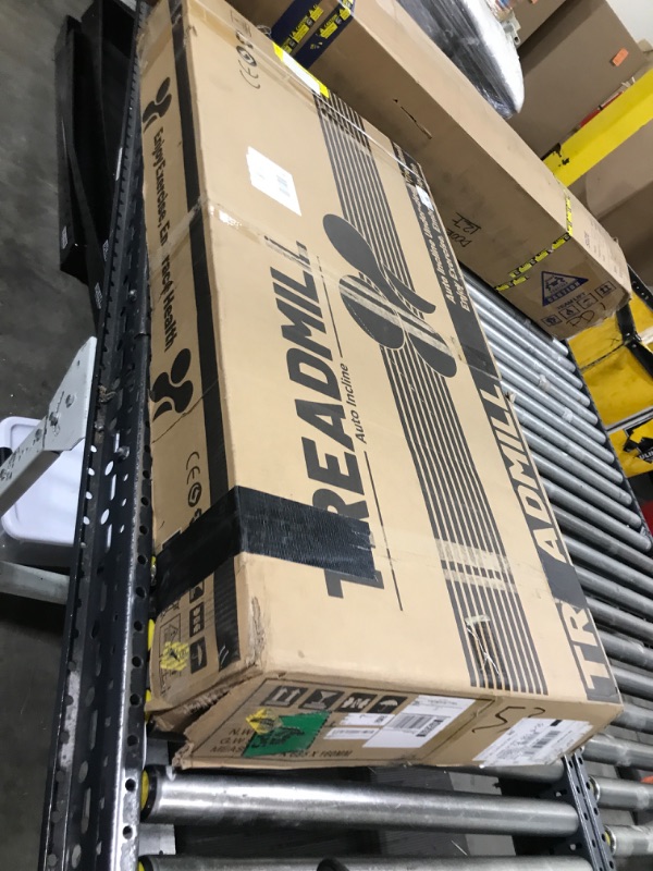 Photo 1 of PACEROCKER Walking Pad Treadmill with 12% 9-Level Auto Incline, 450 lbs Capacity Bluetooth Speakers Under Desk Treadmills for Home Small, Hiking Mode, 5 MPH