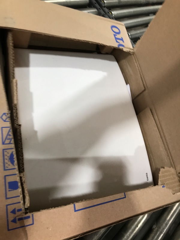 Photo 1 of TOTO Drake Transitional 1.28 GPF Toilet Tank with WASHLET+ Auto Flush Compatibility, Cotton White - ST786EA#01