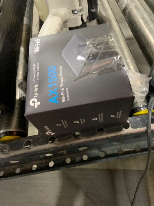 Photo 1 of TP-Link Ultra-Portable Wi-Fi 6 AX1500 Travel Router TL-WR1502X | Easy Public WiFi Sharing | Hotel/RV/Travel Approved | Phone WiFi Tether | USB C Powered | Multi-Mode | Tether App | Durable Design