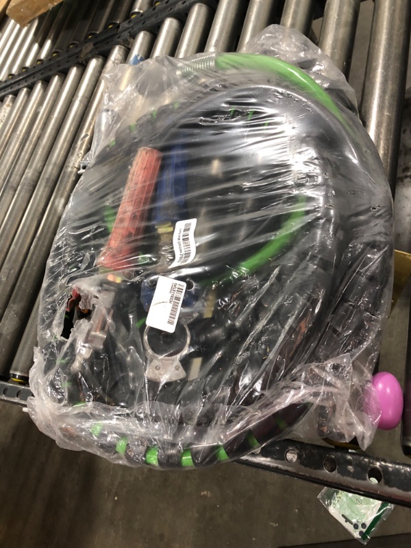 Photo 1 of YiaChuii 12ft 3 in 1 ABS & Power Air Line Hose Kit,Wrap 7 Way Electric Line Rubber Air Lines for Tractor Trailer Semi Truck