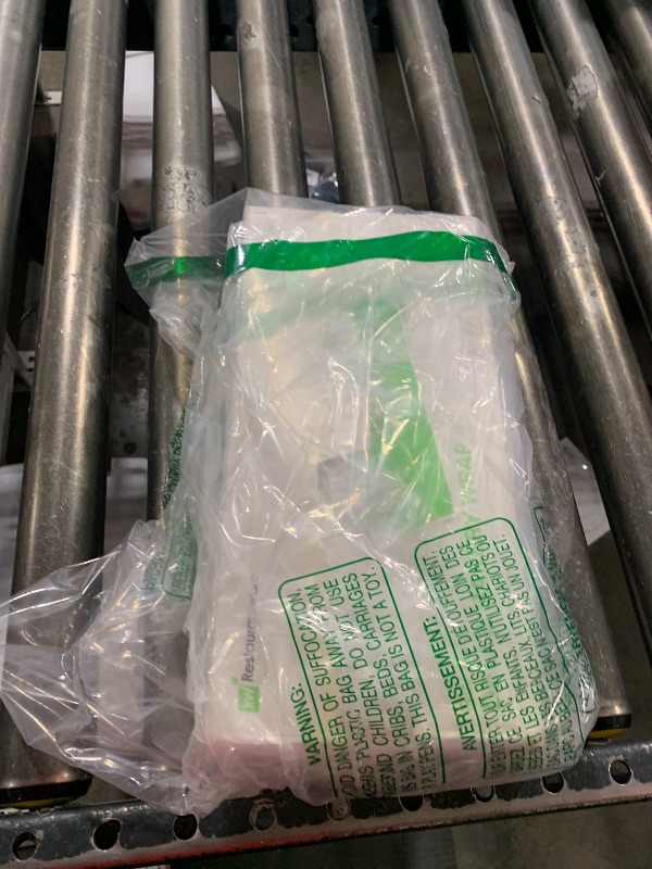 Photo 1 of Restaurantware Base 10.75 x 12 Inch Plastic Deli Sheets, 1000 Interfolded Butcher Plastic Wraps - Pre-Cut, Disposable, Clear Plastic Sandwich Wrap Sheets, Microwavable, Freezable