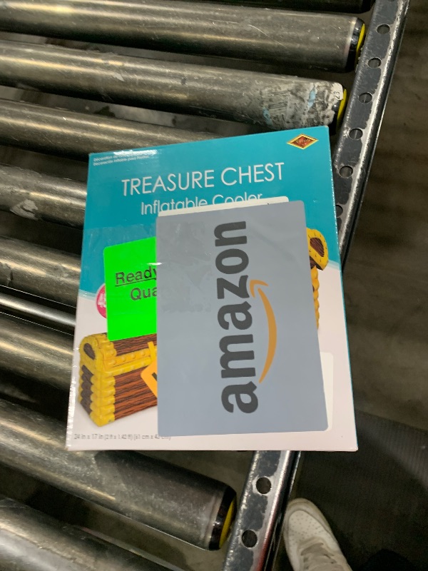Photo 1 of Beistle Inflatable Treasure Chest Cooler Party Accessory