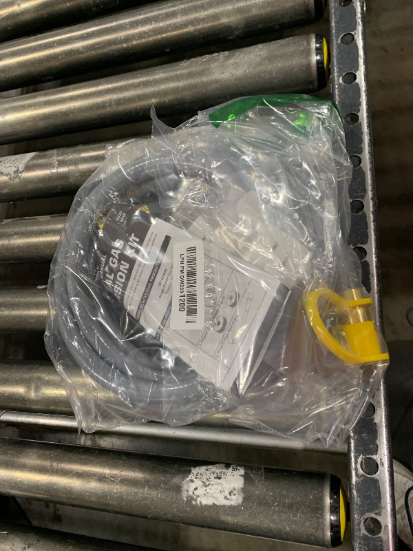 Photo 1 of 5249 Propane to Natural Gas Conversion Kit, Compatible with Black-Stone 28" & 36" Griddles, Rangetop Combo, Tailgater & Single Burner Rec Stove - 10FT Hose and 3/8 in Quick Connect for Grill, BBQ