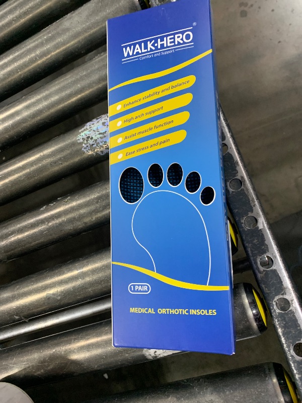 Photo 1 of Plantar Fasciitis Relief - Arch Support Insoles for Men Women, Shoe Inserts for Flat Feet, Orthotic Shoe Insoles All-Day Energy and Comfort with Every Step (Mens 11-11 1/2 | Womens 13-13 1/2)