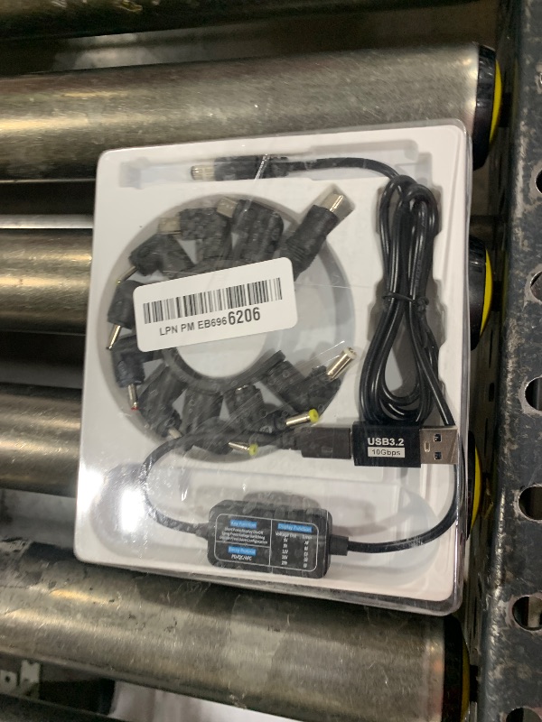 Photo 1 of FARSENSE USB C to DC Adapter,Barrel PD Trigger Cable(3.3ft) with 10 Connector Tips,USB to DC Power Cable can Switch Voltage by Pressing The Key,Support LED Display Voltage