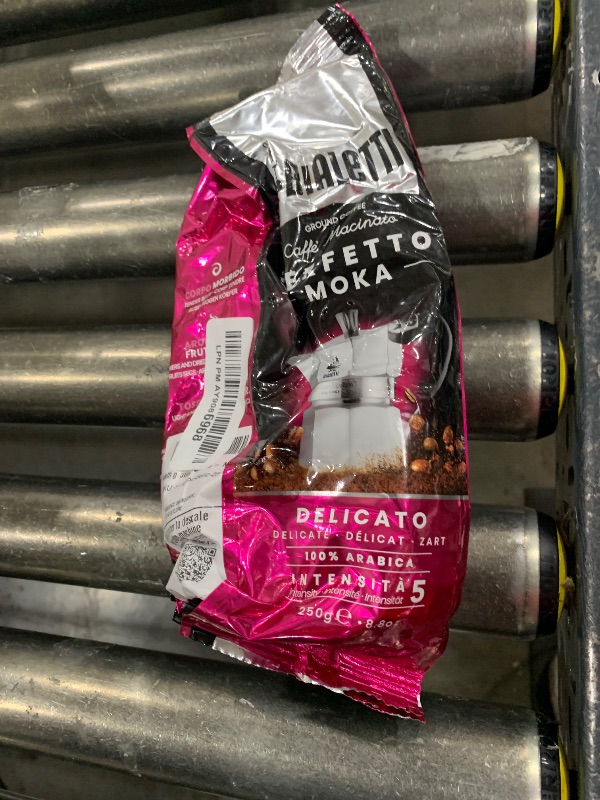 Photo 1 of Bialetti - Perfetto Moka Delicato: Light Roasting Ground Coffee, Flowers and Dried Fruit Aroma, 8.8 Oz - 250g, Bag with Flavour-Saving Valve