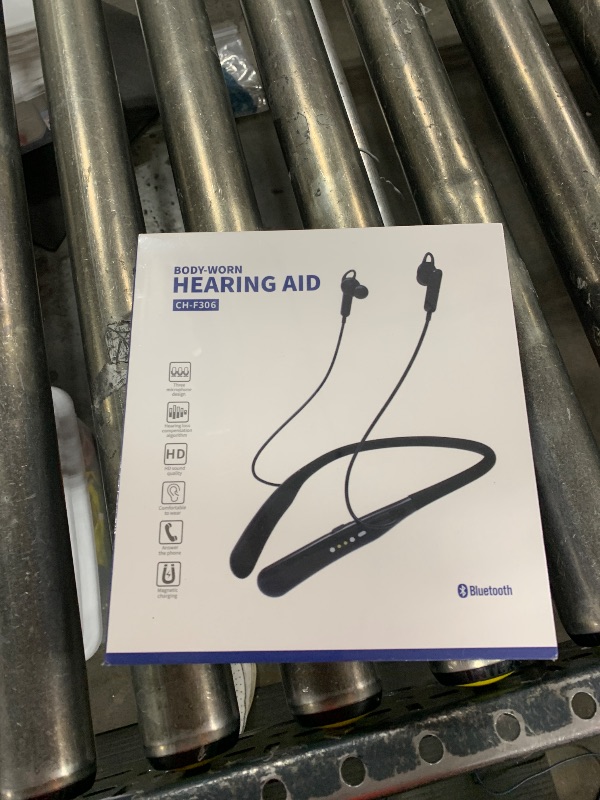 Photo 1 of AIMFFIN Hearing Aids for Seniors Rechargeable with Noise Cancelling and Volume Control, Neckband Hearing Amplifier with Bluetooth for Seniors Adults Hearing Loss, 29 Hrs Hearing Time, 4 Scene Modes