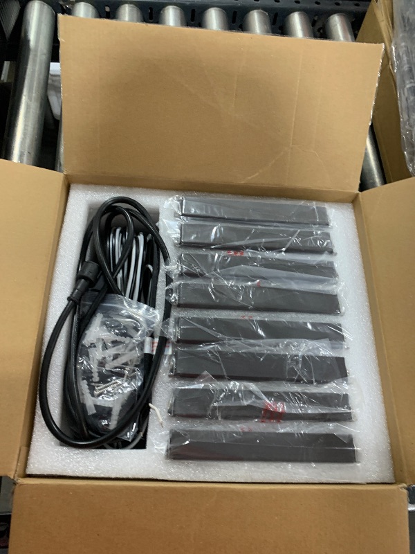 Photo 1 of [8 Pack] CLOUDY BAY Low Voltage 7 Inch Smart Hardscape Lighting,3.5W LED Paver Light,2700-6500K,1.5W RGB Color Changing,Compatible with Alexa & Google Assistant,Hub Included,Transformer Excluded