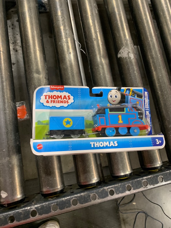 Photo 1 of Thomas & Friends Motorized Toy Train Thomas Battery-Powered Engine with Cargo for Pretend Play Preschool Kids Ages 3+ Years?