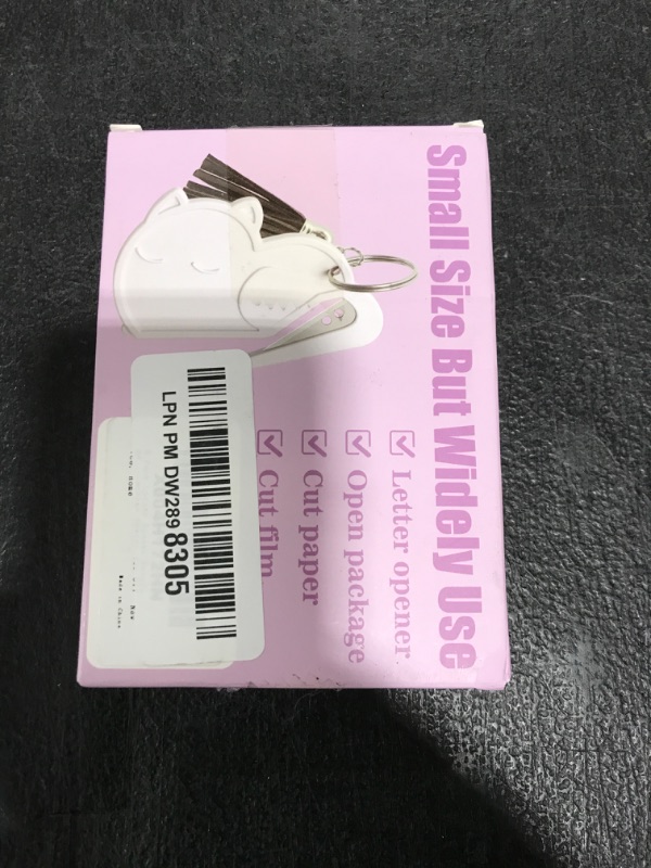 Photo 1 of 6 Pack Letter Opener Envelope Slitter Cat Shape, Luxiv Envelope Opener Slitter for Women, Men Mail Open Tool Mini Safe Letter Package Open Tool for Office, Home (6)