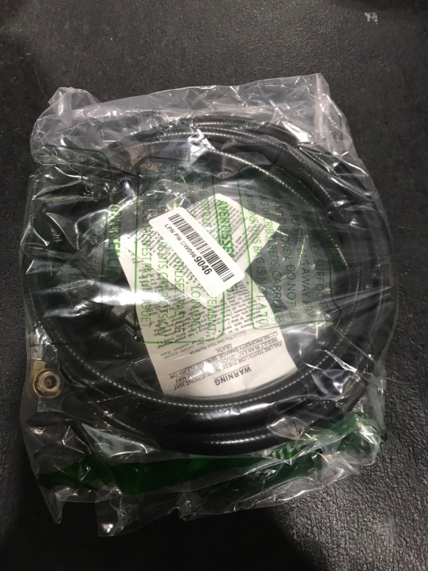 Photo 1 of DOZYANT 6 Feet Propane Regulator and Hose with Elbow Adapter for Blackstone 17 inch and 22 inch Table Top Griddle, Replacement Parts Connect to Large 20 Propane Tank