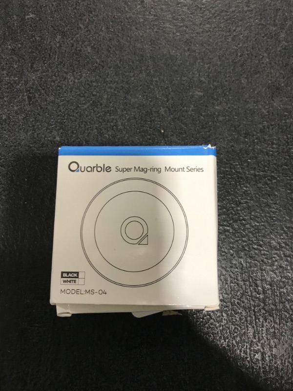 Photo 1 of Quarble Sticky Magnetic Phone Mount Compatible with Magsafe 16 15 14 13 12 Pro Max Mini Car Mount and Wall Mount Soft Silicone Front