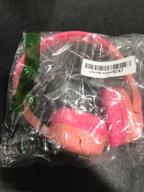 Photo 1 of Belkin SoundForm Mini - Wireless Bluetooth Kids Headphones with 30H Battery Life, 85dB Safe Volume Limit, Built-in Microphone - Kids On-Ear Earphones for iPhone, iPad, Fire Tablet & More - Pink