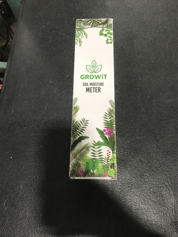 Photo 1 of GROWIT Plant Moisture Meter Houseplants - Accurate Plant Water Meter for Indoor Plants Soil Moisture Meter Stocking Stuffers Gift for Mom Dad Adults - No Battery Needed