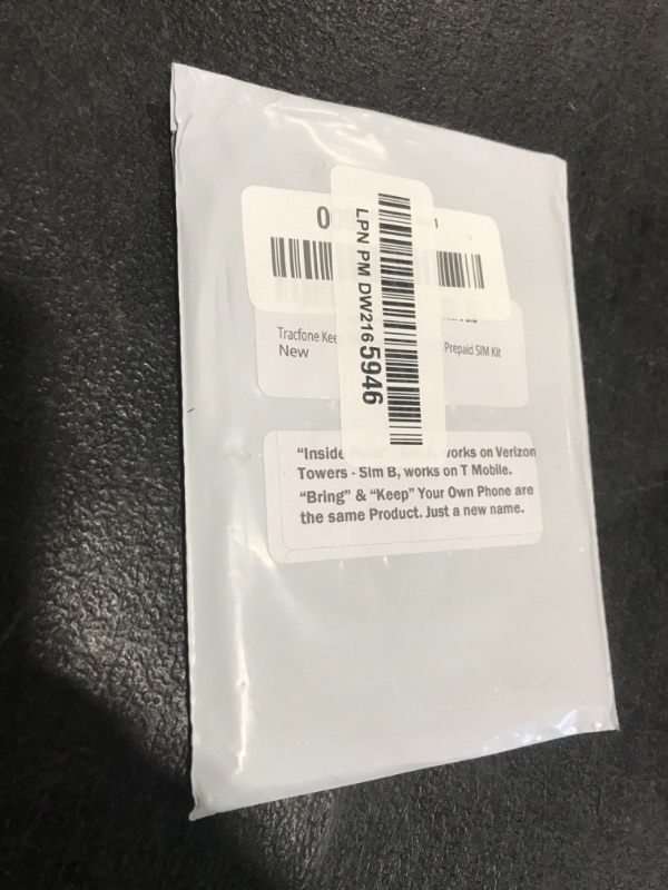 Photo 1 of Tracfone Keep Your Own Phone 3-in-1 Prepaid SIM Kit