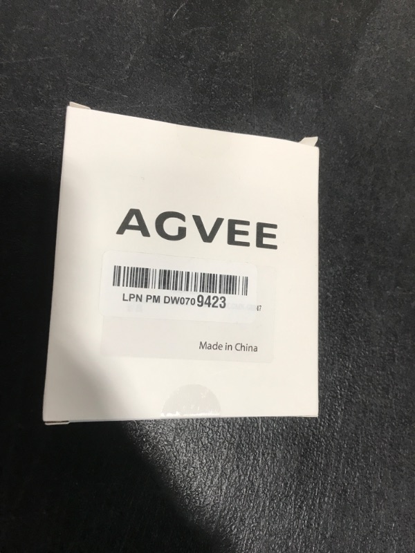 Photo 1 of AGVEE 1ft USB-C to Mini USB Cable, Gold Plated End Tips, Braided Durable Mini-B 5-Pin to Type-C Data Charging Charger OTG Cord for Hero 3+, Canon Nikon Camera, GPS, Blue Yeti, Dark Gray