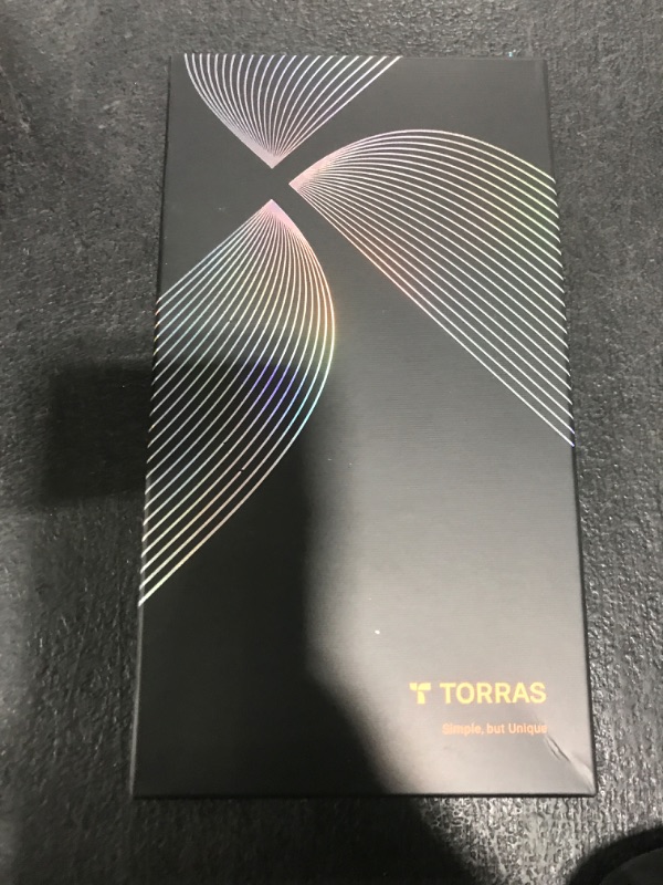 Photo 1 of TORRAS [Flagship 360° Rotatable Ring for iPhone 14 Pro Case 6.1" [Compatible with Magsafe] with Stand, Magnetic Ring Mil-Grade Shockproof Translucent Back Slim 14 Pro Phone CaseOstand R, Clear