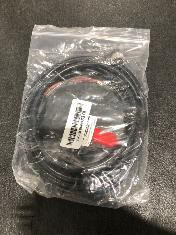 Photo 1 of 2Pcs 10Ft Electric Fishing Reel Power Cord Cable, Power Cable Connecting Battery to Reels Spool, Compatible with Daiwa Tanacom 1000 750 500, Seaborg 500MJ, Leobritz, Shimano, BeastMaster, ForceMaster