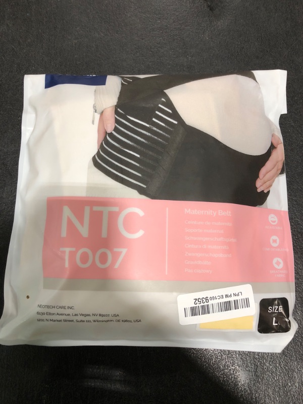 Photo 1 of NeoTech Care Pregnancy Support Maternity Belt, Waist/Back/Abdomen Band, Belly Brace (Size L, Beige Color)