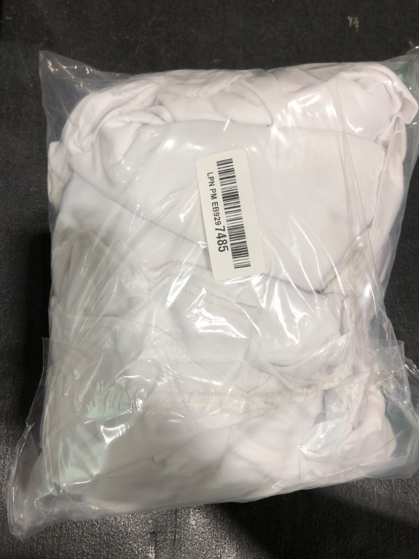 Photo 1 of 10 ft x 10 ft Wrinkle Free White Backdrop Curtains for Wedding Parties, Polyester Photography Backdrop Drapes for Birthday Parties Stage Backdrop Stand, 2 Panels 5x10FT Background Curtains