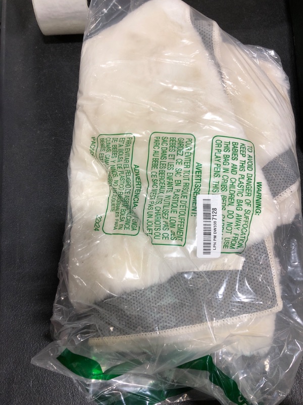 Photo 1 of Merelax Soft Modern Indoor Shaggy Area Rug for Bedroom Livingroom Dorm Kids Room Home Decorative, Non-Slip Plush Fluffy Furry Fur Rugs Comfy Nursery Accent Floor Carpet 2x3 Feet, Ivory