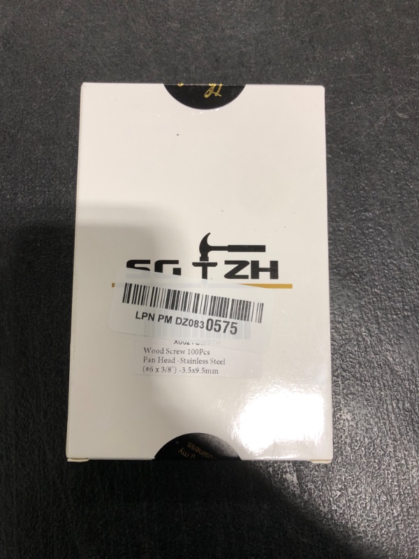 Photo 1 of #6 x 3/8" Wood Screw 100Pcs 18-8 (304) Stainless Steel Pan Head Fast Self Tapping Drywall Screws by SG TZH