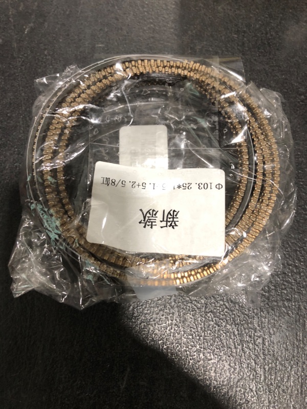 Photo 1 of XTPTFABS 2M5292 8-Cylinder Piston Ring Set Fits for 2008-2017 Naturally Aspirated GM 6.2L LS3 L94 L9H or L99 Escalade, Sierra, Yukon VIN 2, 8, R, W (Fits for 4.065" Diameter Cylinder Bores)