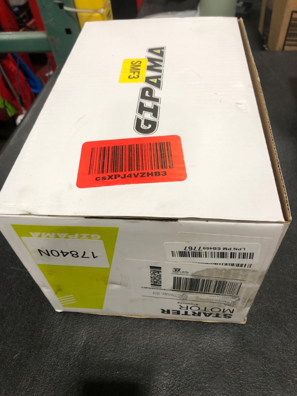 Photo 1 of GIPAMA 17840N Starter for 05-16 Saab 9-2X; Subaru Impreza 04-05 2.0L,04-11 2.5L,Legacy 05-07 2.5L, 17-19 3.6L,Outback 05-07 H4 2.5L H6 3.0L, 17-19 H6 3.6L, B9 Tribeca 06-07,Forester 03-18