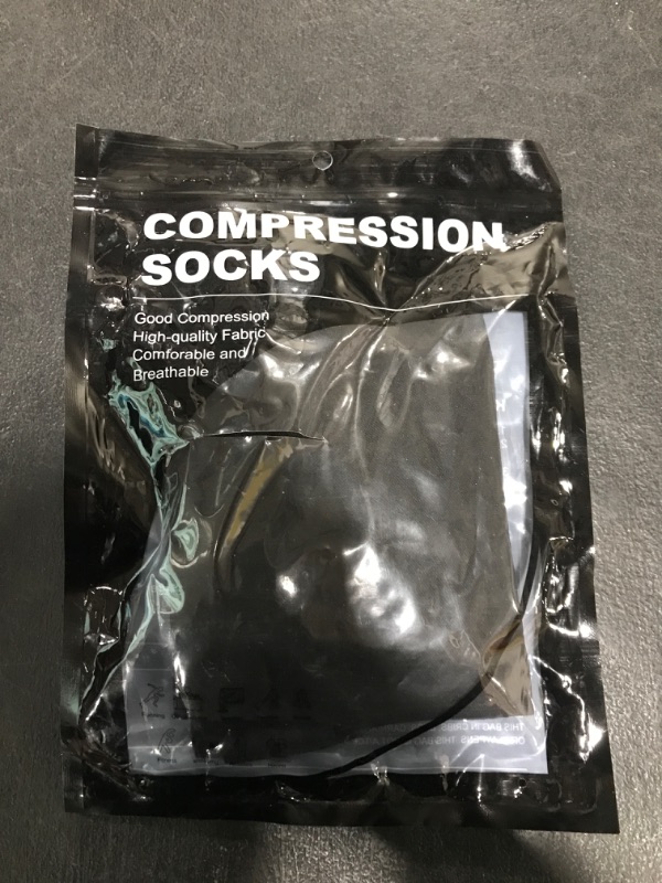 Photo 1 of Totexil 2 Pairs Compression Stockings for Women & Men,20-30mmHg Thigh High Compression Socks,Closed Toe Medical Compression Socks with Silicone Dot Band-Best Support for Nursing Sports Varicose Veins