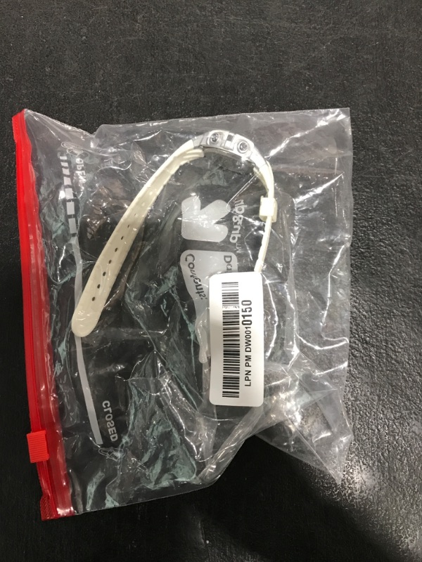 Photo 1 of Timex Men's Digital 33mm Watch - White Strap Digital Dial Silver-Tone Case