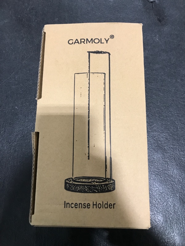 Photo 1 of Incense Holder for Sticks, USB Powered Luminous Base, Anti-Ash Flying Incense Burner with 30 Incense Sticks, Detachable Glass Ash Catcher