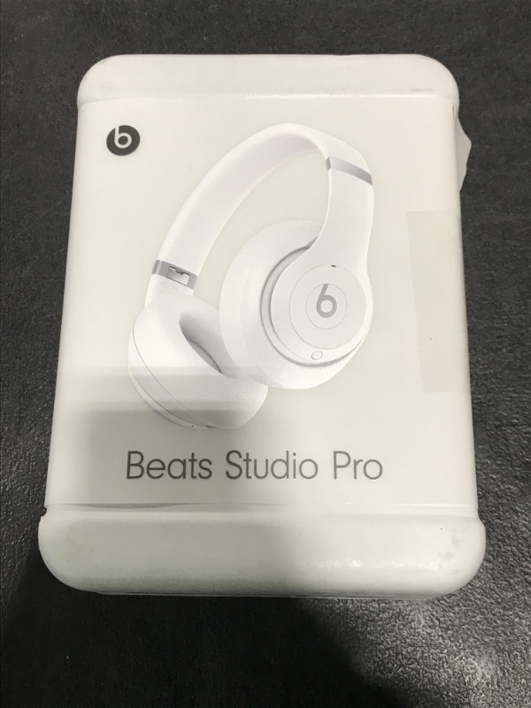 Photo 1 of Beats Studio Pro - Wireless Bluetooth Noise Cancelling Headphones - Personalized Spatial Audio, USB-C Lossless Audio, Apple & Android Compatibility, Up to 40 Hours Battery Life - Matte White