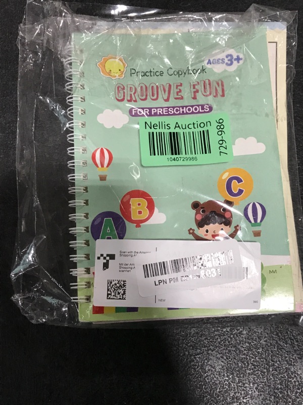 Photo 1 of Handwriting Book Practice for Kids,Reusable Grooved Handwriting Books,Writing Practice for Kids Ages 3-5