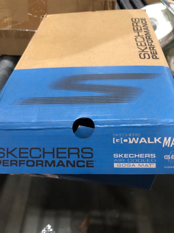 Photo 1 of Skechers Men's Go Walk Max Modulating Sneaker, Black/Black/Black, 10
