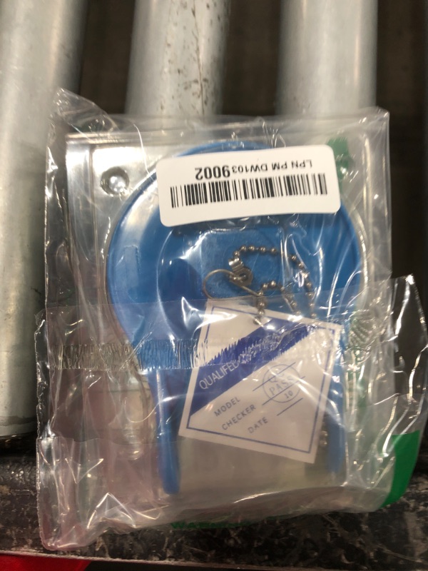 Photo 1 of Lychee Light Toilet Flapper Replacement Parts, Universal 3-Inch Toilet Stopper Flappers with Chain and Hook,WC Repair Parts Fits 3 Inch Flush Valve,Easy to Install,Water Saving, Rubber,Blue (1 PACK)