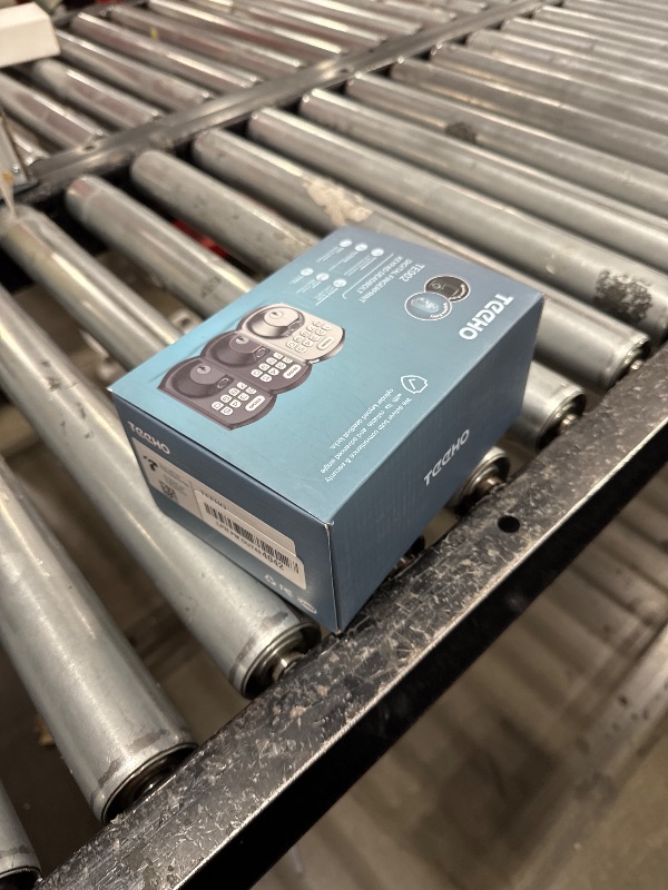 Photo 1 of TEEHO TE002 Fingerprint Door Lock - Keyless Entry Door Lock - Electronic Keypad Deadbolt - Smart Locks for Front Door - Auto Lock - Easy Installation - Matte Black