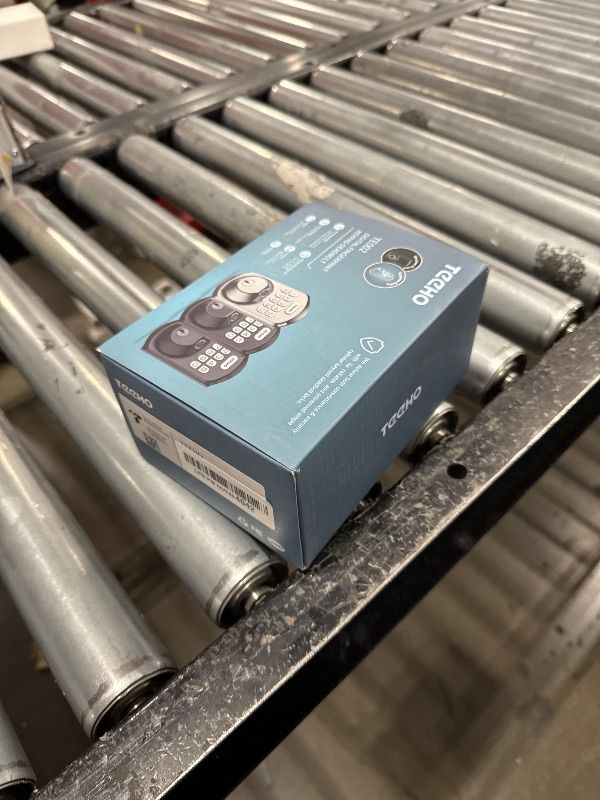 Photo 1 of TEEHO TE002 Fingerprint Door Lock - Keyless Entry Door Lock - Electronic Keypad Deadbolt - Smart Locks for Front Door - Auto Lock - Easy Installation - Matte Black