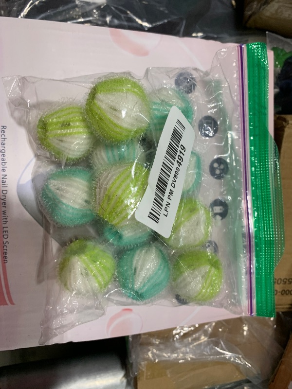 Photo 1 of Pet Hair Remover for Laundry, 12 PCS Reusable Hair Catcher,Pet Hair Remover Balls for Washing Machine Reusable Hair Catcher for Dogs and Cats