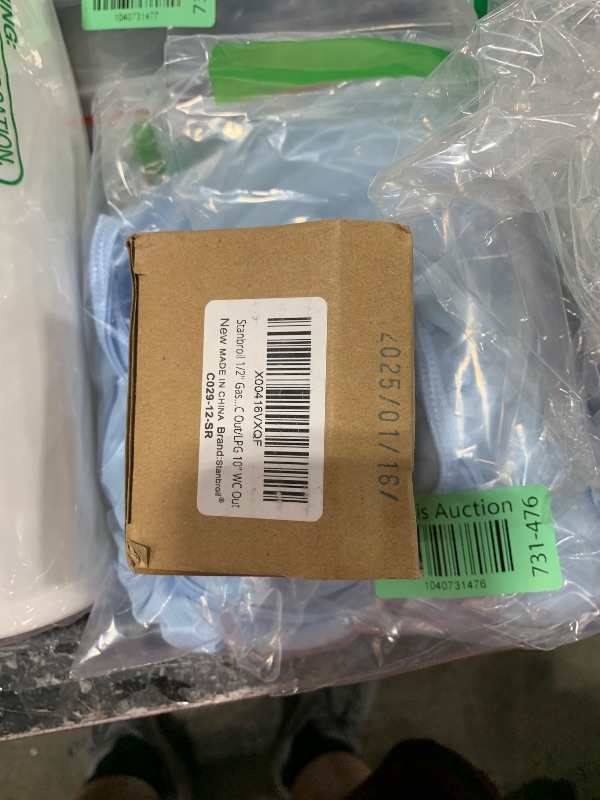 Photo 1 of Stanbroil 1/2'' Gas Pressure Regulator for Liquefied Propane and Natural Gas, NG 5" WC Out/LPG 10" WC Out