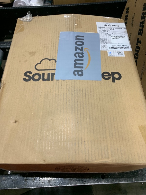 Photo 1 of SoundAsleep Dream Series Luxury Air Mattress with ComfortCoil Technology & Built-in High Capacity Pump for Home & Camping- Double Height, Adjustable, Inflatable Blow Up, Portable - Full Size